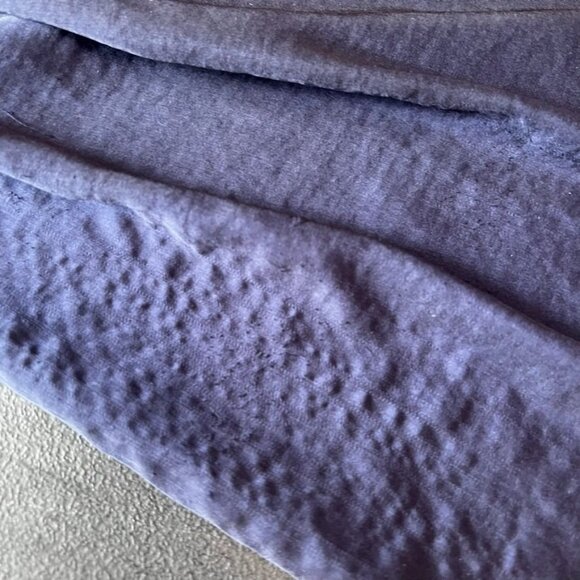 Sheike  Navy Blue  Satin  Ruffle  Crop  Pants  Womens Size 10 - Picture 6 of 16